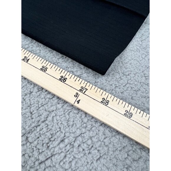 Porto Filo Extra Fine Dress Pants Polyester Men’s Size 34-36x27.5 Color Black - Picture 8 of 13